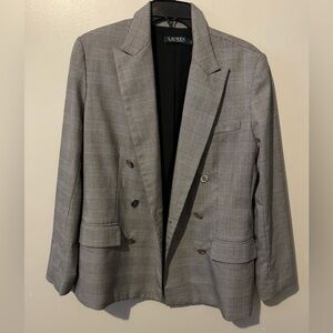 LAUREN Ralph plaid blazer